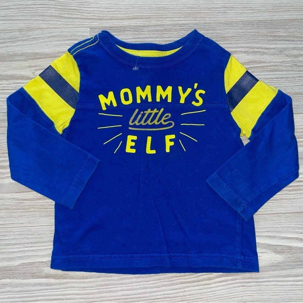 ⭐️2T Crazy 8 Baby Boys Christmas Shirt⭐️